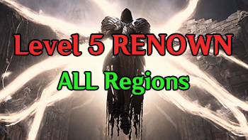 [Season 3] S1 Renown to Level 5 in All Regions Pack